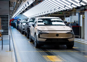 EX30 Start of Production at Volvo Car Gent