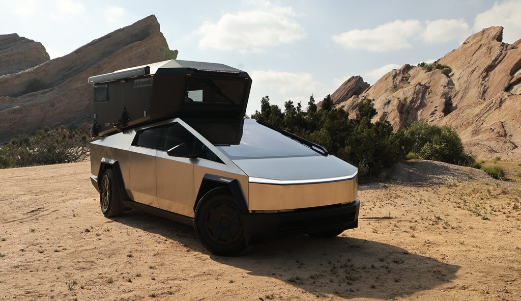 Hotomobil Tesla Cybertruck İçin Karavan Üretti