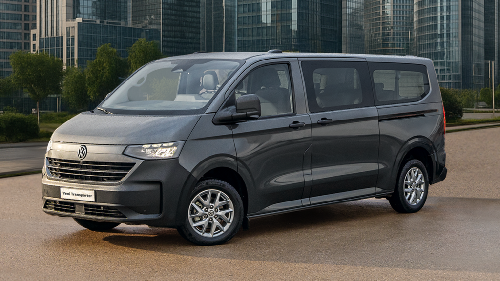 Yeni Volkswagen Transporter’ın Camlı Modeli Türkiye’de