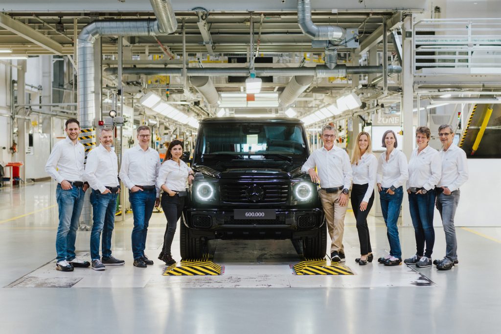 600.000’inci Mercedes-Benz G-Serisi Modeli Banttan İndi