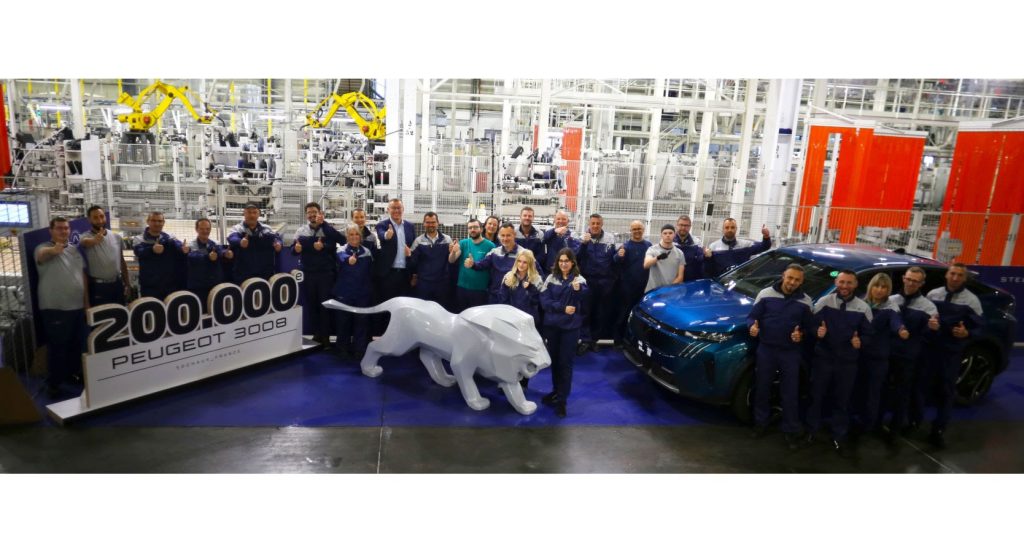 Peugeot Sochaux Fabrikasında 200.000’inci 3008 Üretildi