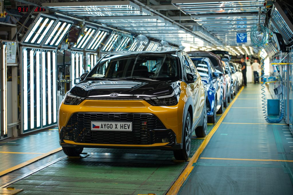 Toyota Motor Europe, Toyota’nın Yeni Aygo X Hybrid Modelinin Üretimine Başladı
