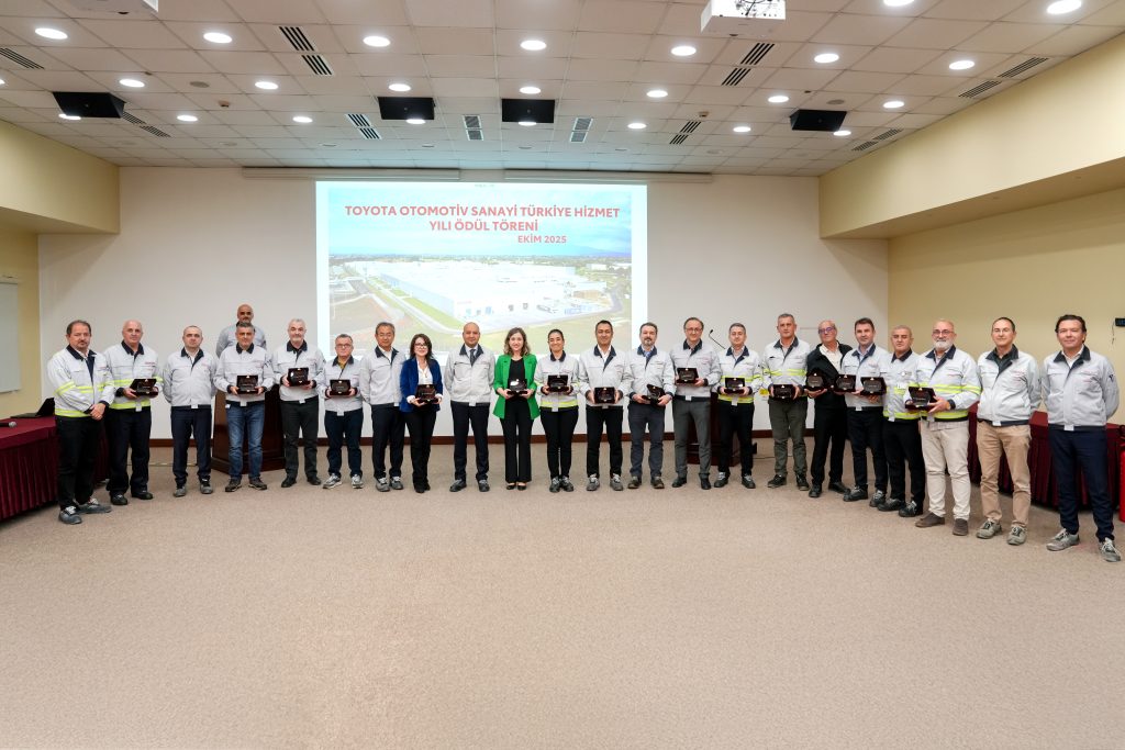 Toyota Türkiye 388 Çalışanını “Hizmet Yılı” Ödülleriyle Onurlandırdı