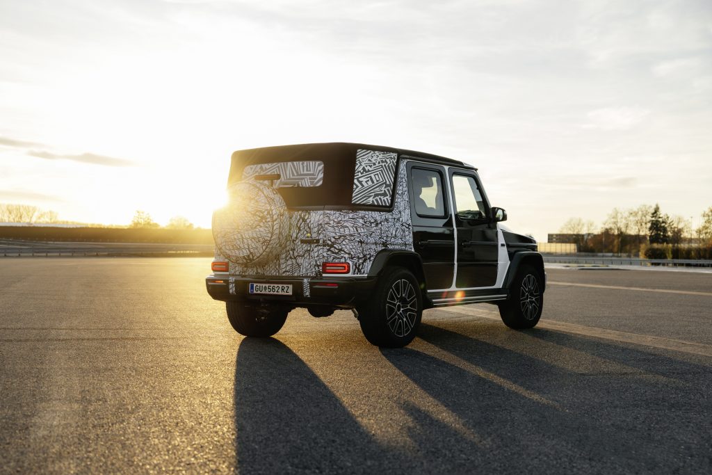 Mercedes Benz G-Class Cabrio’nun Zorlu Test Programları Başlıyor