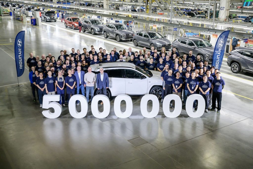 Hyundai Çekya Fabrikasında 5 Milyonuncu Araç Üretildi.