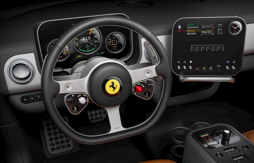 Ferrari Luce’nin İç Mekan ve Arayüz Tasarımı Tanıtıldı