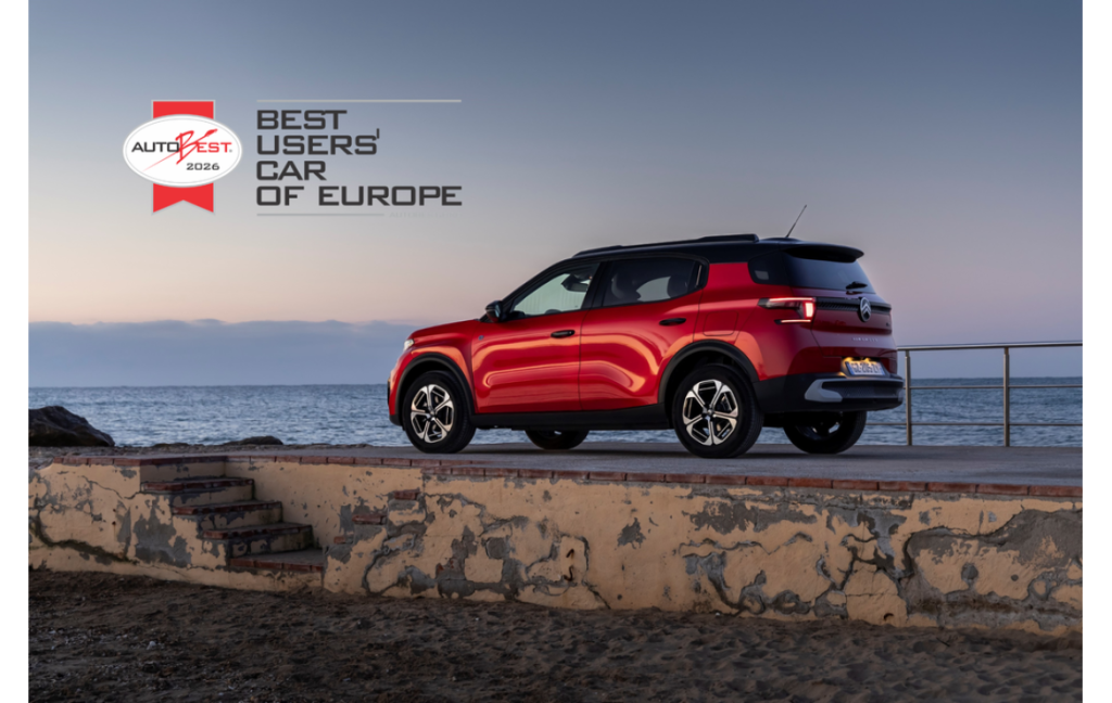 Citroën C3 Aircross, AUTOBEST “Best Users’ Car of Europe 2026” Ödülünü Kazandı