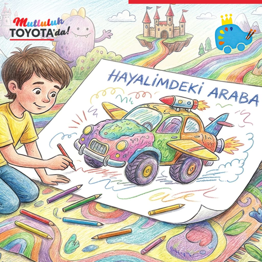 Toyota “Hayalimdeki Araba” Yarışmasıyla Çocuklar Geleceği Tasarlıyor