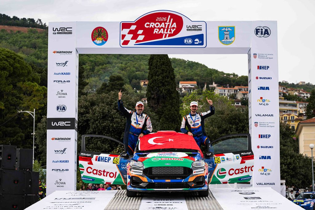 Ali Türkkan WRC Hırvatistan Rallisi’nden Birincilikle Dönüyor