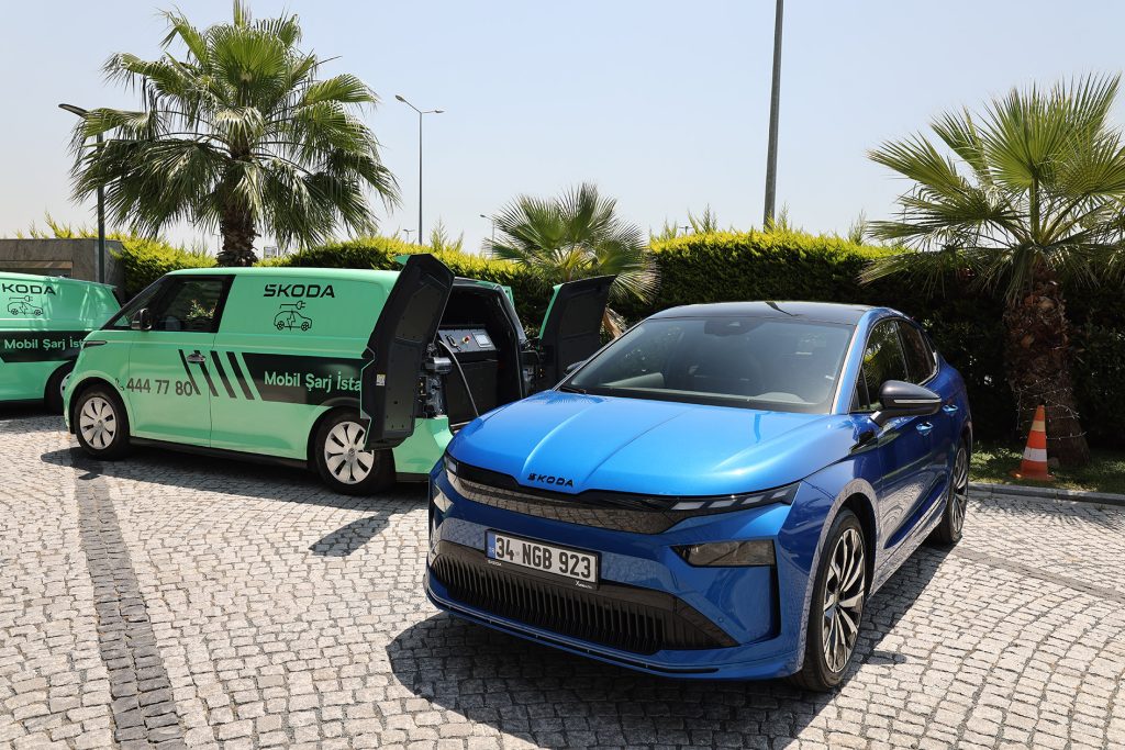 Škoda’nın Yenilikçi Mobil Şarj Hizmeti Kısa Sürede İlgi Odağı Oldu