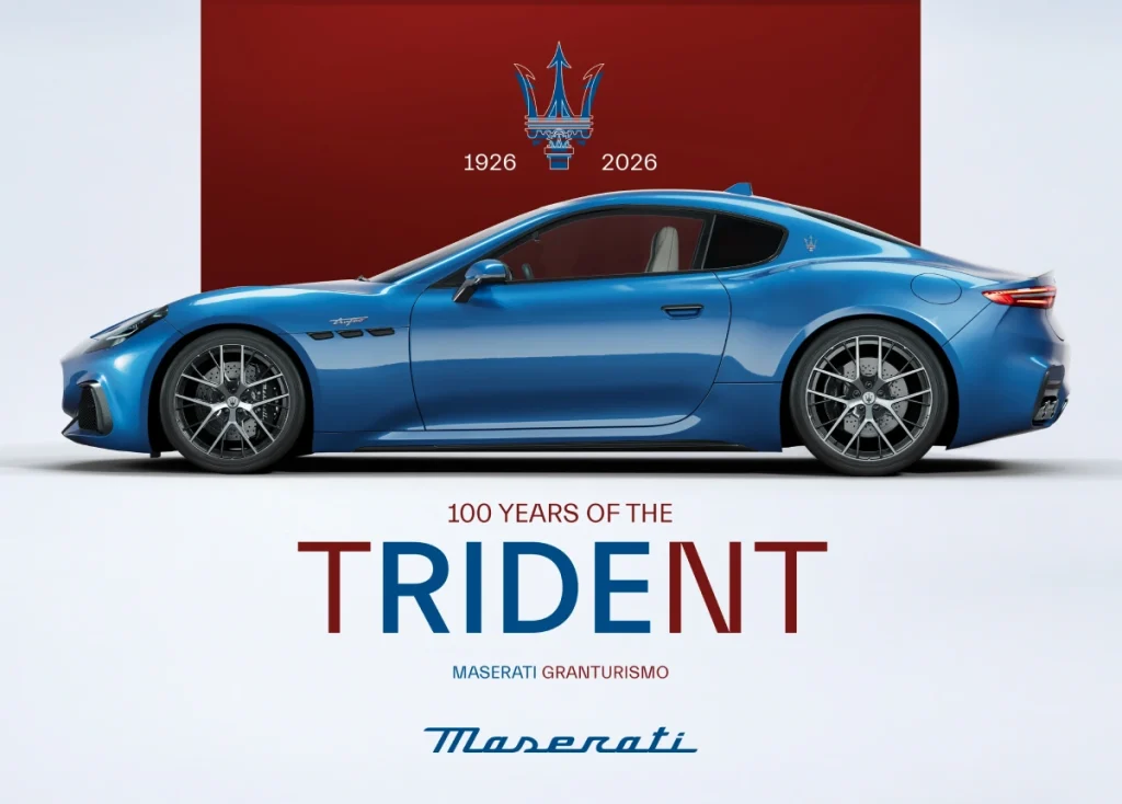 Maserati’nin İkonik Logosu Trident 100 Yaşında