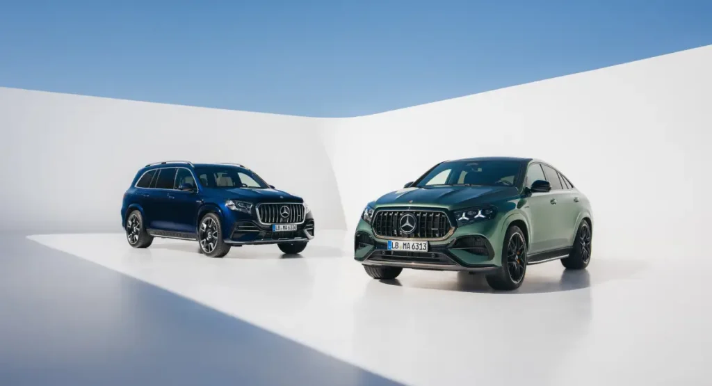 Mercedes-AMG V8 Motorlu Makyajlanan SUV Modellerini Tanıttı
