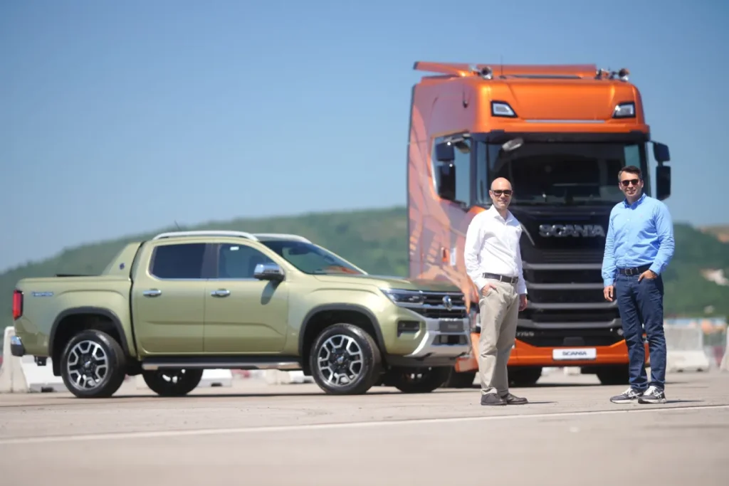 Scania ve Volkswagen Ticari Araç Test Sürüş Etkinliğinde Buluştu