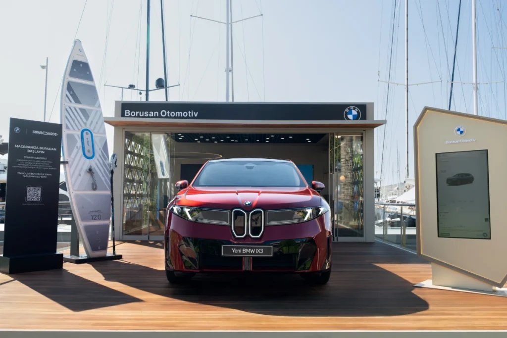 Yeni BMW iX3 Bodrum Yalıkavak Marina’da Sergileniyor ve Test Sürüşüne Açılıyor