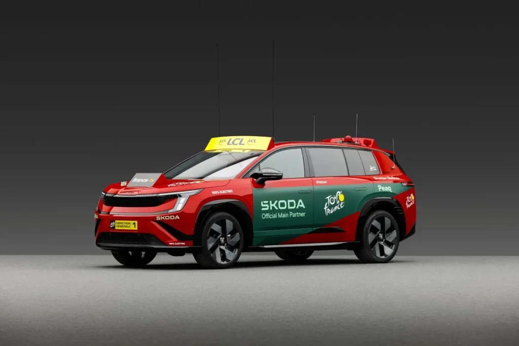 Škoda, Tour de France’ın 23. Yılında Yeni Elektrikli Modellerini Sahneye Çıkarıyor