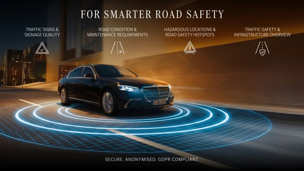 Mercedes-Benz Araç Verileriyle Yol Güvenliğini Artırmayı Hedefliyor