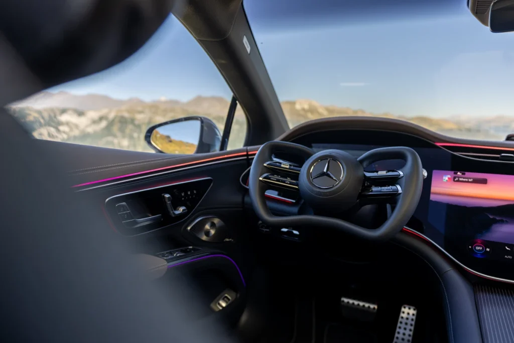 Mercedes-Benz EQS’e Steer-by-Wire Teknolojisi Geldi