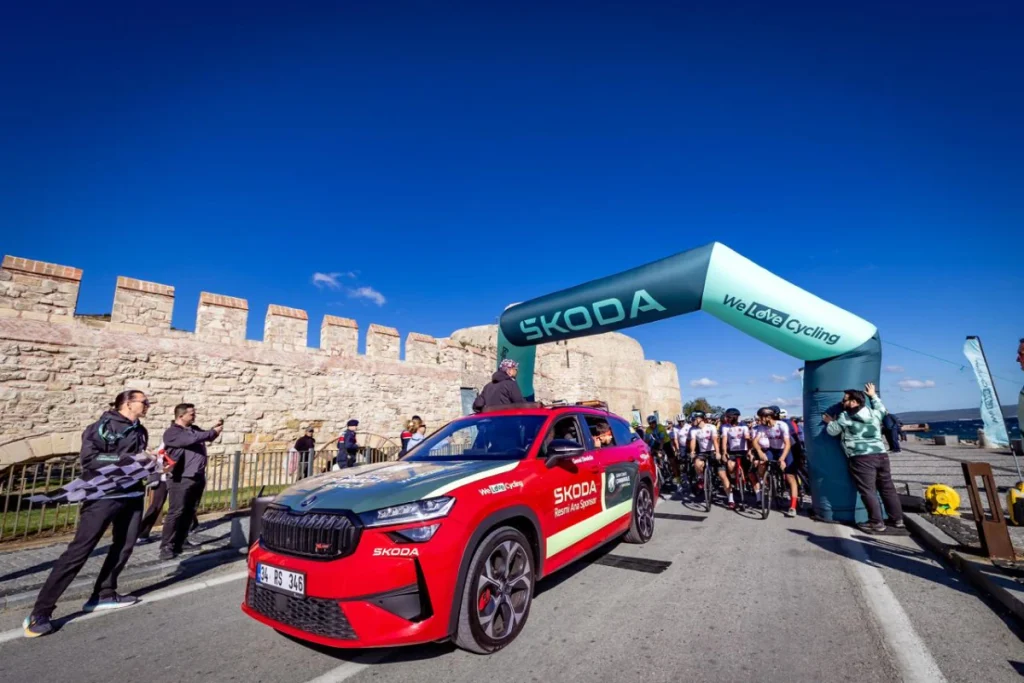 Škoda Çanakkale Gran Fondo’da İki Kıtada Bisiklet Heyecanı Yaşandı