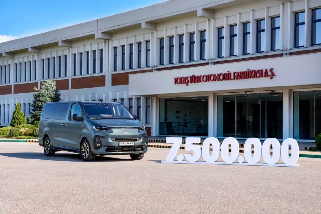 Tofaş, Bursa Fabrikası’nda 7,5 Milyonuncu Aracını Üretti