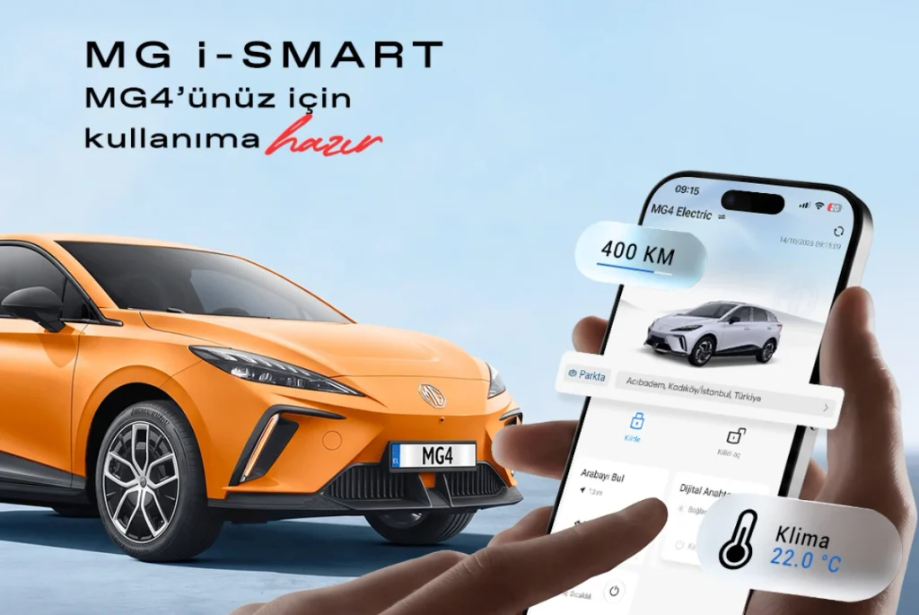MG, iSMART Akıllı Bağlantı Teknolojisini Türkiye’de Kullanıma Sundu